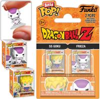 Dragon Ball Z Funko Bitty Pop! 2-Pack: Super Saiyan Goku & Frieza - thumbnail