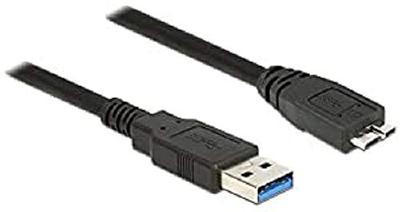 Delock 85071 USB-kabel USB 3.2 Gen1 USB-A stekker, USB-micro-B 3.0 stekker 0.50 m Zwart Vergulde steekcontacten Delock 85071 USB-kabel USB 3.2 Gen1 USB-A stekker, USB-micro-B 3.0 stekker 0.50 m Zwart Vergulde steekcontacten