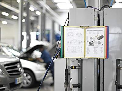 Zichtpanelensysteem wand tarifold metaal a4 ass