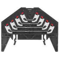 Weidmüller 1173810000 Rangeerverdeler 9.20 mm Push-In-klem Zwart 20 stuk(s) - thumbnail