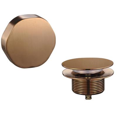 Wiesbaden Doblar Badafvoer Overloop Geborsteld Brons Koper