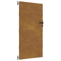 Poort 85x200 cm cortenstaal - thumbnail