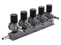 Luchtverdeler 9 mm - 5 uitgangen - thumbnail