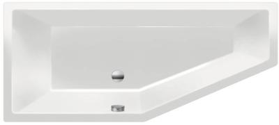 Ligbad Beterbad Xenz Society Compact Links 170x75x44 cm Antraciet