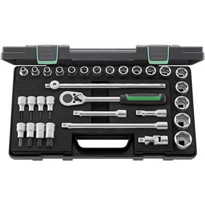 Stahlwille Dopsleutelset | 31-delig 1/2 inch | sleutelwijdtes 8-32 mm | aantal tanden 36 6-Kant | 1 stuk - 96031239 96031239
