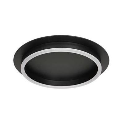 Steinhauer Moderne led plafonnièreRinglux zwart - Ø 32cm - 3655ZW