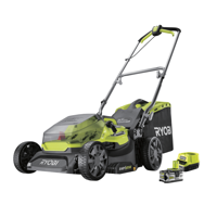 37cm Grasmaaier (incl. 1x 5.0Ah accu) Ryobi - Ryobi - thumbnail