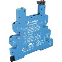 Finder 93.60.7.024 Relaissocket Met houderbeugel, Met LED, Met EMC-ontstoringsschakeling Geschikt voor serie: Finder serie 34 Finder 34.51, Finder 34.81 Tray 1 - thumbnail