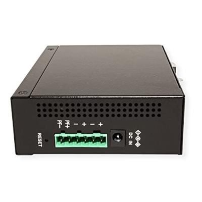 ROLINE industriële switch 7x RJ-45, 1x SC, unmanaged