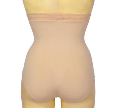 J&C corrigerende tailleslip met kant - Hoge buik corrigerende shapewear brief