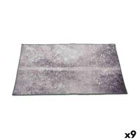 Tapijt Gift Decor Wit Grijs 100 x 150 cm (9 Stuks) - thumbnail