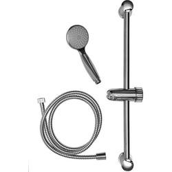 Complete Doucheset 52cm - ABS Kunststof Handdouche 1 functie - Glijstang - flexibele slang van 150cm - Chroom - Doucheset Complete Doucheset 52cm - ABS Kunststof Handdouche 1 functie - Glijstang - flexibele slang van 150cm - Chroom - Doucheset