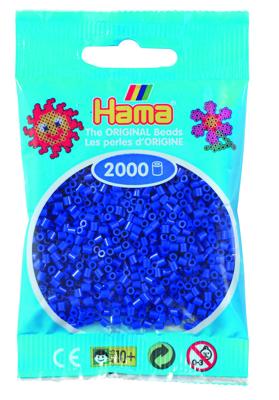 Hama Strijkkralen Mini 2000 Stuks Blauw