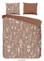 Good Morning Dekbedovertrek "bloemen" - Terra - (240x200/220 cm) - Katoen - thumbnail