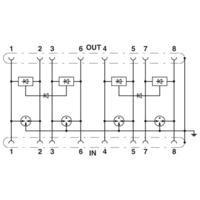 Phoenix Contact 2800763 D-LAN-CAT.5-HC Overspanningsveilige controlemodule 1 stuk(s) - thumbnail