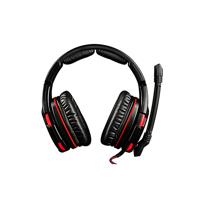 Modecom VOLCANO GHOST Headset Bedraad Hoofdband Gamen Zwart, Rood - thumbnail