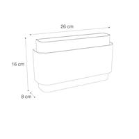QAZQA Industriële wandlamp donkerbrons 2-lichts - Coen - thumbnail