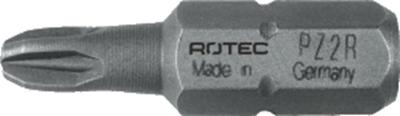 Rotec PRO Insertbit PZ 2-R L=25mm C 6,3 BASIC, 4,2 - 4,4mm - 10 stuks - 8030005 - 803.0005 Rotec PRO Insertbit PZ 2-R L=25mm C 6,3 BASIC, 4,2 - 4,4mm - 10 stuks - 8030005 - 803.0005