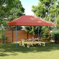 Partytent inklapbaar pop-up 440x292x315 cm terracotta - thumbnail