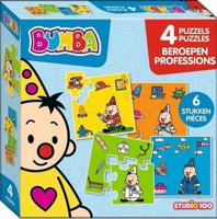 Studio 100 Bumba puzzel beroepen, 4in1 - thumbnail