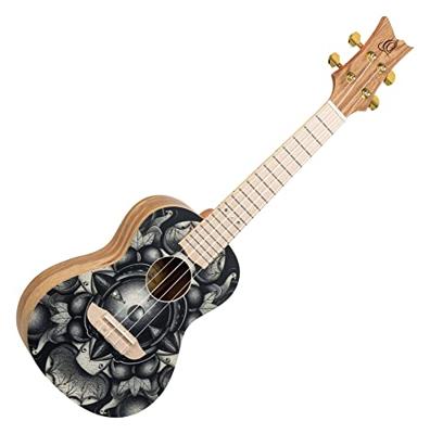 Ortega RUAR-BI Art Series Concert Size Ukulele Birds concert ukelele