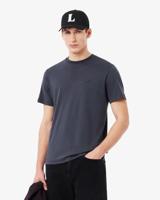Lacoste Embroidered Signature T-Shirt Heren Donkergrijs - Maat XL - Kleur: Donkergrijs | Soccerfanshop - thumbnail