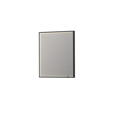 Spiegel INK SP19 Rechthoek In Stalen Kader Met Indirecte Colour Changing LED Verlichting 70 x 4 x 80 cm Mat Zwart Spiegel INK SP19 Rechthoek In Stalen Kader Met Indirecte Colour Changing LED Verlichting 70 x 4 x 80 cm Mat Zwart
