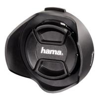Hama Tegenlichtkap voor groothoeklens, lensdeksel, schroeffitting 55 mm, zwart - thumbnail
