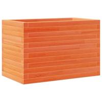 VidaXL Plantenbak 70x40x46 cm massief grenenhout wasbruin - thumbnail