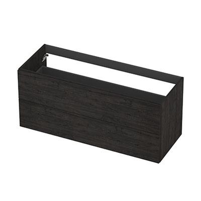 INK - Onderkast 2L Decor Softclose Tbv Greep - 1200x450x520 Mm - Houtskool Eiken