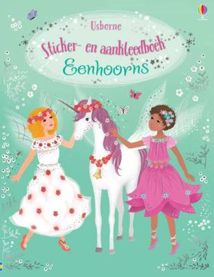 WPG Uitgevers Sticker- en aankleedboek eenhoorns WPG Uitgevers Sticker- en aankleedboek eenhoorns