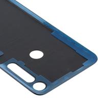 Batterij Back Cover voor Motorola Moto One Macro (Blauw) - thumbnail