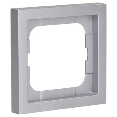 Busch-Jaeger 2CKA001754A4301 Frame Frame 1-voudig Future lineair Witaluminium (RAL 9006), Aluminium 1 stuk(s)