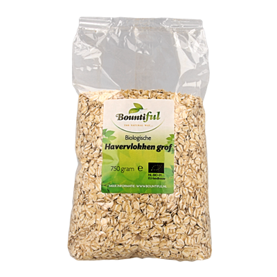 Bountiful Havervlokken grof bio 750 Gram