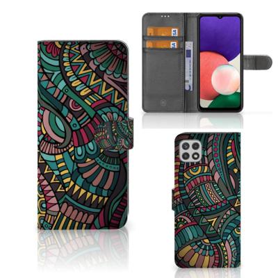 Samsung Galaxy A22 5G | Telefoon Hoesje | Aztec