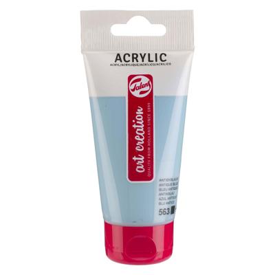 Acrylverf tac 563 antiekblauw tube 75ml Acrylverf tac 563 antiekblauw tube 75ml