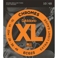 D'Addario ECG23 flatwound snarenset voor elektrische gitaar - thumbnail