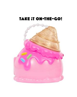 MGA Entertainment Beauty bag speelset + lip gloss pop - ice cream beauty bag MGA Entertainment Beauty bag speelset + lip gloss pop - ice cream beauty bag