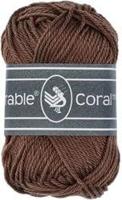 Durable Coral Mini 2229 Chocolate - Haakgaren / Breigaren - thumbnail