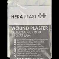 Heka Pleisters blauw 72 x 25mm 25 Stuks - thumbnail