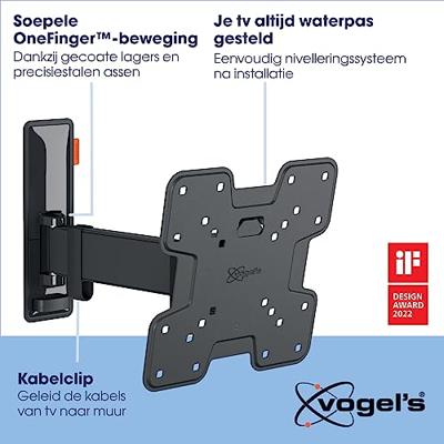 Vogels TVM 3225 Draaibare tv-beugel TV beugel Zwart - thumbnail