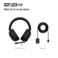 Sony inzone h3 bekabelde gaming headset over-ear (zwart, playstation 5, pc) - thumbnail