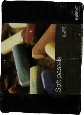 Rembrandt softpastels, starterset met 15 halve pastels Rembrandt softpastels, starterset met 15 halve pastels