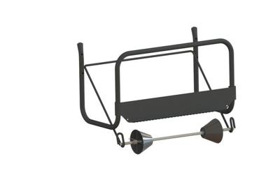 Poetspapierdispenser euro products m1 zwart Poetspapierdispenser euro products m1 zwart