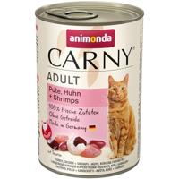 ANIMONDA Carny Adult Turkey, chicken and shrimp - nat kattenvoer - 400g - thumbnail