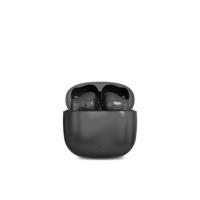 Contact Twins Nano draadloze hoofdtelefoon met TWS-technologie (True Wireless Stereo), lichte en minimalistische hoofdtelefoon met tot 19 uur batterijduur, zwart - thumbnail