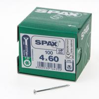 SPAX 0191010400603 R 88091 Senkkopf/T-STAR TG Houtschroef 4 mm 60 mm T-STAR plus Staal WIROX 100 stuk(s) - thumbnail
