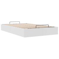 Bedframe zonder matras 120x190 cm kunstleer wit - thumbnail
