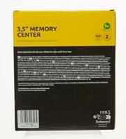 Intenso Memory Center 3.5" USB 3.0 8TB Externe harde schijf Zwart - thumbnail