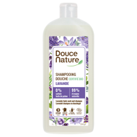 Douce Nature Douchegel & shampoo lavendel bio 1 Liter - thumbnail